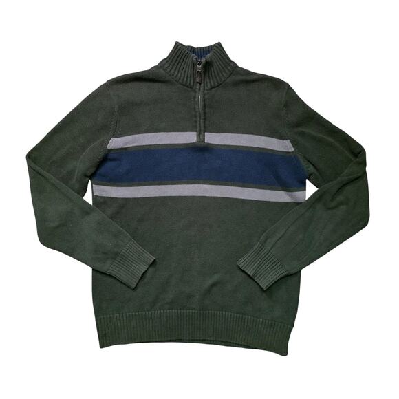 Eddie Bauer Combed Cotton Pullover Sweater Men’s M Green - Picture 1 of 7